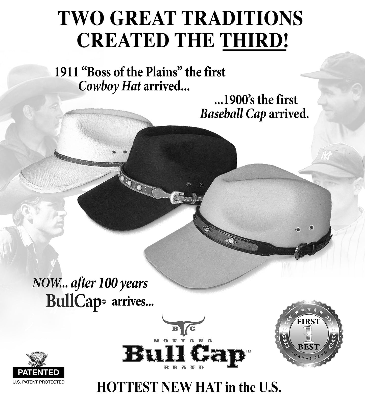 Hat that's Sweeping the Country...The BULLCAP™